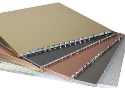 鋁蜂窩板通過系列模具生產制作成型